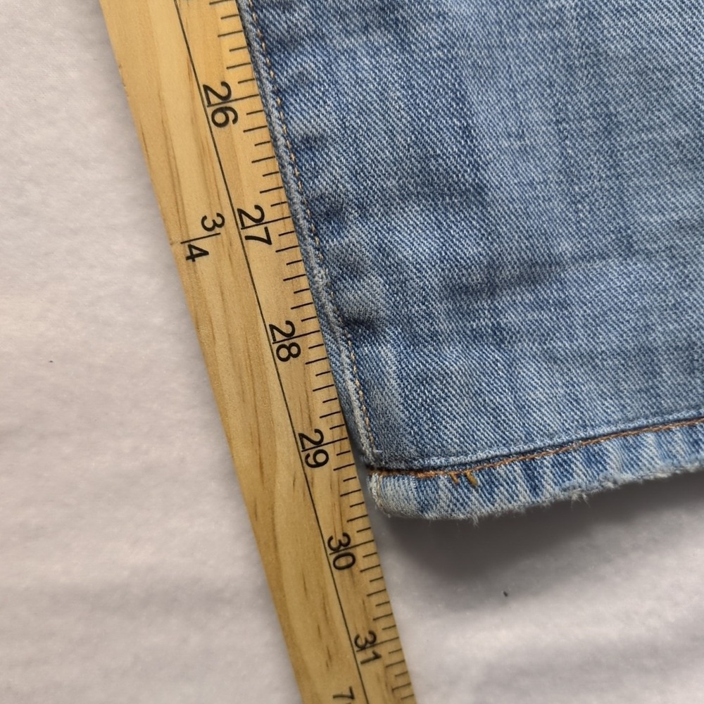 Lucky Brand 181 Relaxed Straight Jeans Mens Size 36X30 Blue Medium Wash Denim - Picture 6 of 10